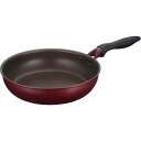 【アウトレット・在庫処分】 サーモス デュラブルシリーズ フライパン 26cm KFH-026 R レッド【IH・ガス火兼用】