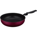 【アウトレット・在庫処分】 サーモス デュラブルシリーズ 炒め鍋 30cm KFM-030D R レッド 【IH・ガス火兼用】
