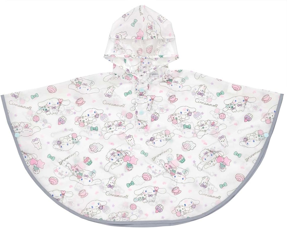 Skater スケーター RAPO2 キッズレインポンチョ(90cm) シナモロール（ポスト投函配送 ネコポス カッパ）