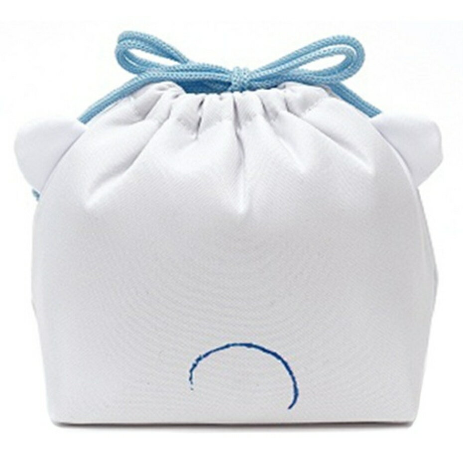 東洋ケース ぎゅっとランチきんちゃく KT-KAO-GYU-02 シロクマ 【幅15.5×奥行11×高さ17cm】【ポスト投函配送 ネコポス】