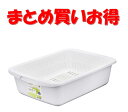 (まとめ買い・送料別)岩崎工業 Lustroware(ラストロウェア) 水切りセット(L)WH ホワイト K-1659 大容量 抗菌 業務用品(3)