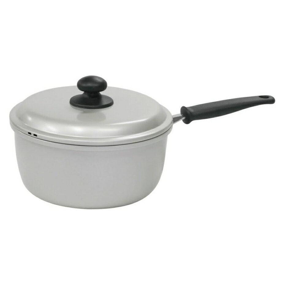 北陸アルミニウム スイメイ 片手鍋 18cm 日本製 【ガス火専用】