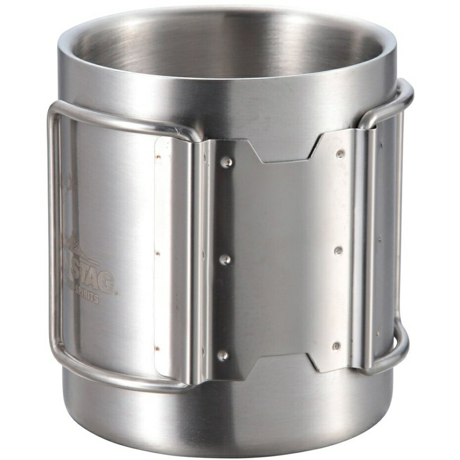 キャプテンスタッグ UH-2018 NEWフリーダム ダブルステンマグカップ250 3