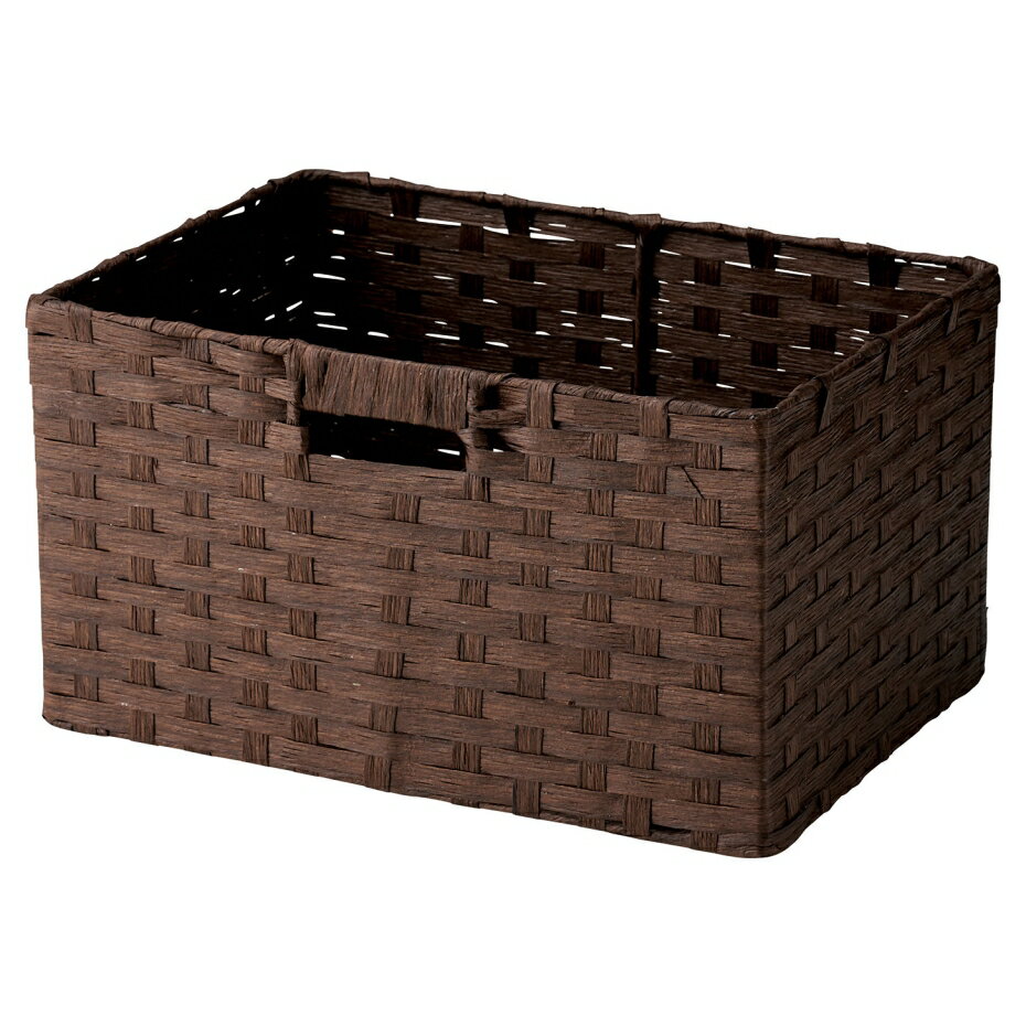 ちどり産業 ペーパーバスケット 深型 CH-39 DBR ダークブラウン【幅36×奥行26×高さ20cm】のサムネイル