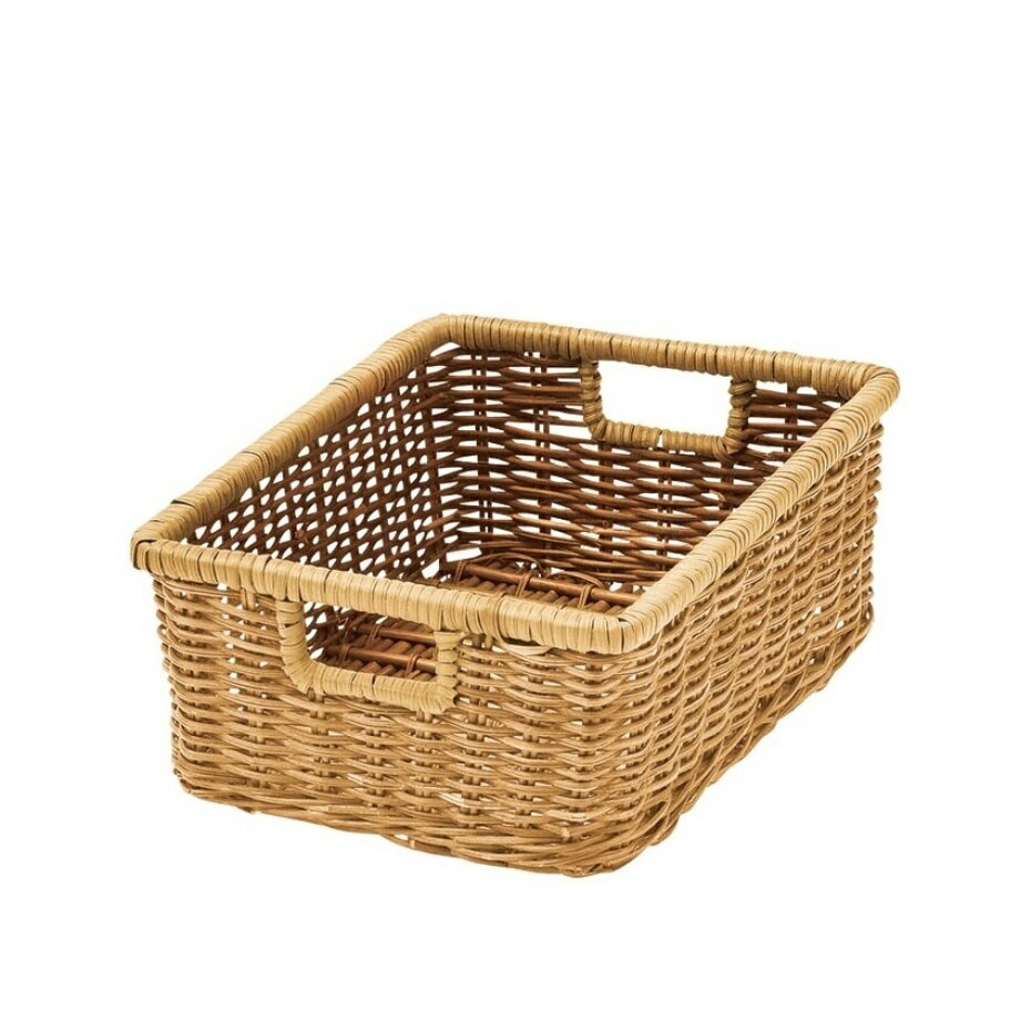 ちどり産業 芒草バスケット CN-55 お取り寄せ 【幅18×奥行26×高さ10cm】