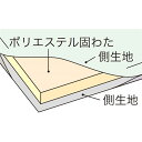 固わた マットレス/寝具 【セミダブル ブルー】 約120×200cm 床付き軽減仕様 日本製 〔ベッドルーム 寝室 プレゼント〕 2