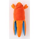 (まとめ)パリパリくるりんにゃんぐるみ えび ネズミ【×2セット】 (猫用品)(4)