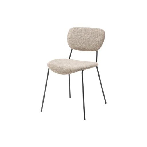 (まとめ) チェア ベージュ 完成品 【×2セット】 スチール シンプル (まとめ) チェア ベージュ 完成品 【×2セット】 スチール シンプル