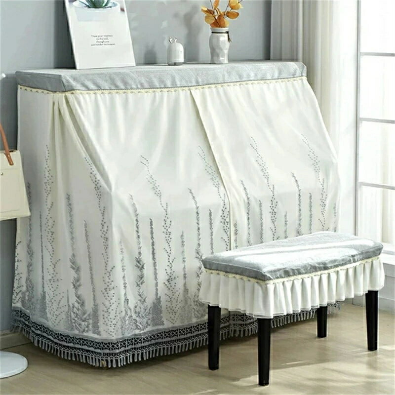 商品情報 素材/材質 ポリエステル サイズ/寸法 ピアノカバー：間口148cm-152cmのピアノーに向け 一人掛け椅子カバー：36×56cmの椅子に適用 二人掛け椅子カバー：36×76cmの椅子に適用 ※平置き採寸となりますので、多少の誤差につきましてはご容赦ください。 その他商品説明 商品内容：ピアノカバー＋椅子カバー 大切なピアノをホコリや汚れから守るピアノカバー（背面もフルカバー） 椅子カバーもセットで統一感を生み、部屋に馴染みやすくなります。 製造元：中国 納期 商品ページの納期（選択肢ところに書いております）で発送予定、申し訳ございませんが、日時指定は御遠慮下さい お急ぎの方はご了承ください。(天候や交 通事情等の都合により配送期間は前後いたします。予めご承知下さいませ) システムで在庫調整を行っておりますが、ご注文・入金のタイミングにより在庫数更新が間に合わず、 ご注文頂いた商品が欠品となる場合もございます。欠品となった場合は、その旨をメールにてご連絡させて頂きます。 注意事項 ・モニター発色の具合により色合いが異なる場合がございます。 ・サイズについて商品によっては、多少の誤差がある場合がございます。 ・当店ではラッピングのサービスを行っておりません、ご了承ください。 ・縫製品につき、生地を織る際の糸の継ぎ目や多少のほつれ、糸が出る、シワ、折り目、製造時の汚れ、シミ（洗濯にて除去可能な汚れがあります。）