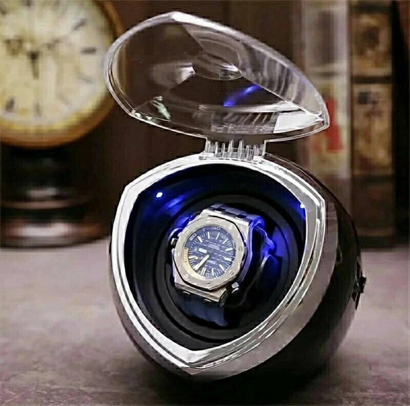 ワインディングマシーン 1本巻き 設計 新型の腕時計自動巻き上げ機 男女の腕時計は全部使えます マブチモーター 超静音設計 自動巻き上げ機 ケース 超静音 新型の腕時計自動巻き上げ機 誕生日 時計アクセサリー ボックス 時計収納 ジュエリー 店舗 展示 プレゼント