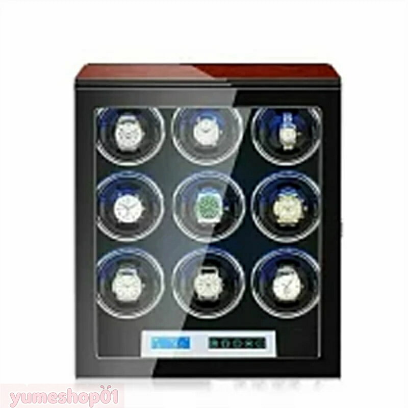 プレゼント 贈り物 誕生日記念日 母の日 父の日 抜群の高級感 高級木製時計自動巻き上げ機 日本製マブチモーター搭載 超静音設計