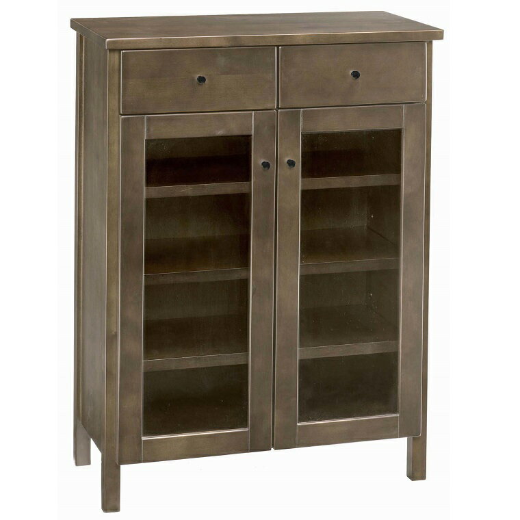 キャビネット スパーダ 5126 木製 おしゃれ 北欧 カントリー スリム 脚付 幅65 奥行32.5 ローキャビネ..