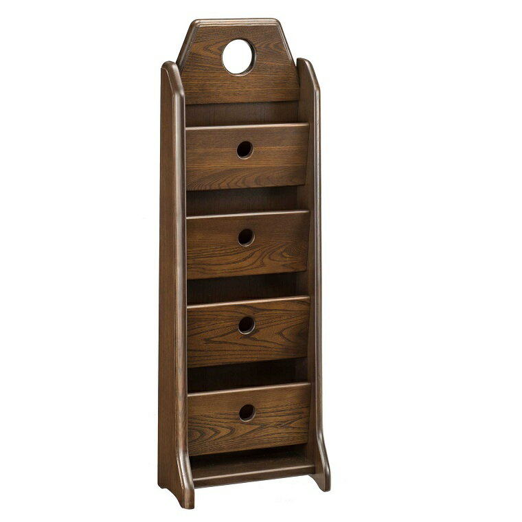 スリッパラック エルム 2082 木製 おしゃれ 上品 アンティーク調 スリム 幅29 奥行15 スリッパ立て ス..