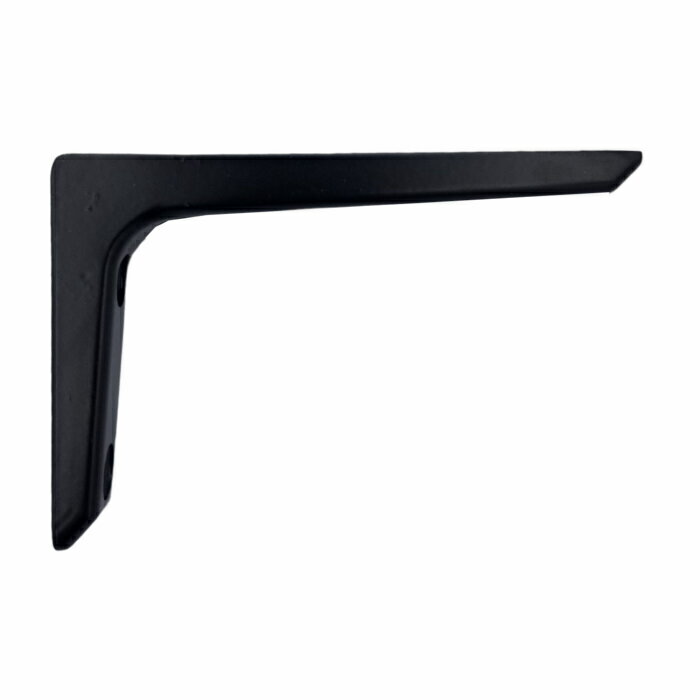 棚受け アルミ棚受 10x6.5 黒 （ ブラック DIY 棚 壁 取り付け ウォールシェルフ 棚受 ）