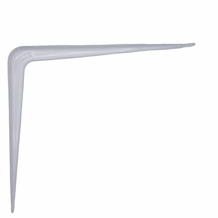 棚受け L型棚受 35x40 白 （ ホワイト DIY 棚 壁 取り付け ウォールシェルフ 棚受 ）