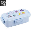 弁当箱 530ml 1段 抗菌 ふわっとタイトランチ キャラクター ポケットモンスター SV ( ポケモン ピカチュウ スカーレット バイオレット お弁当箱 ランチボックス 食洗機対応 レンジ対応 食洗機OK レンジOK お弁当 弁当 一段 子供 角型 )