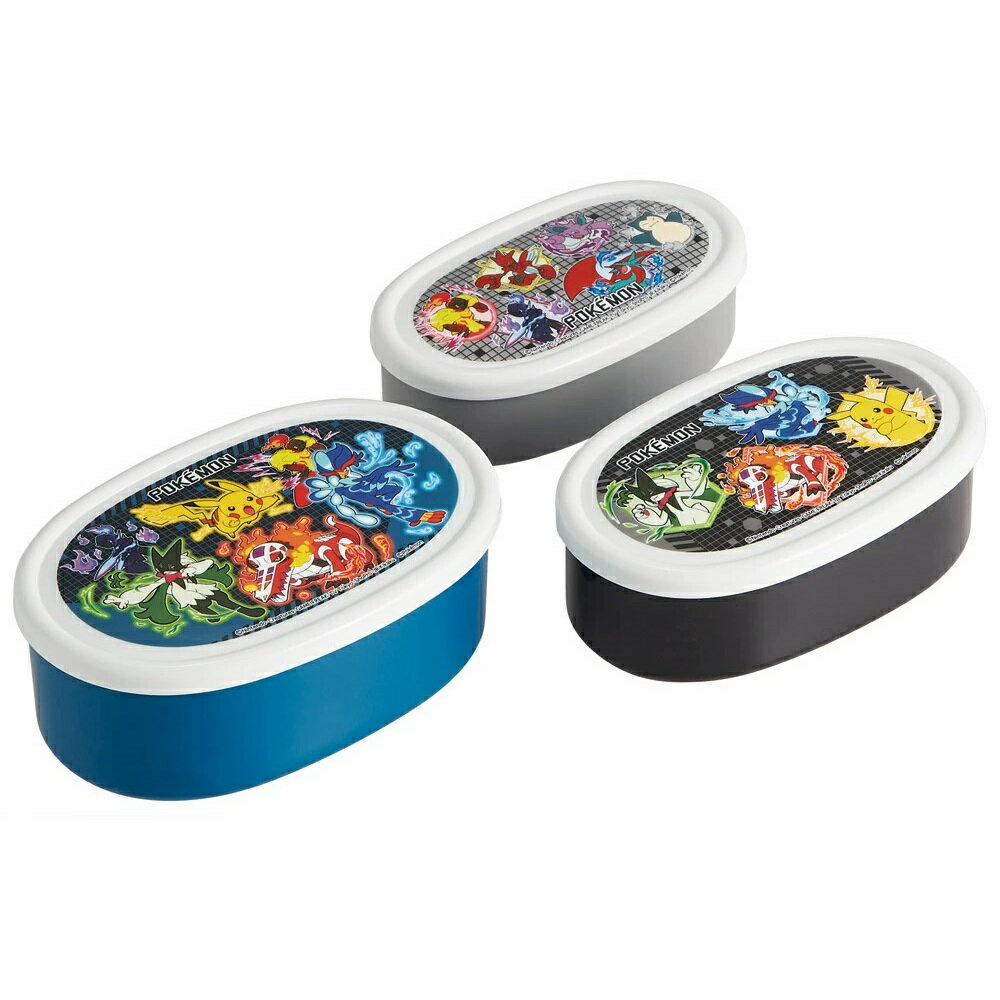 シール容器 3P キャラクター 保存容器 3個セット ポケットモンスター SV （ キャラクター ポケットモン..