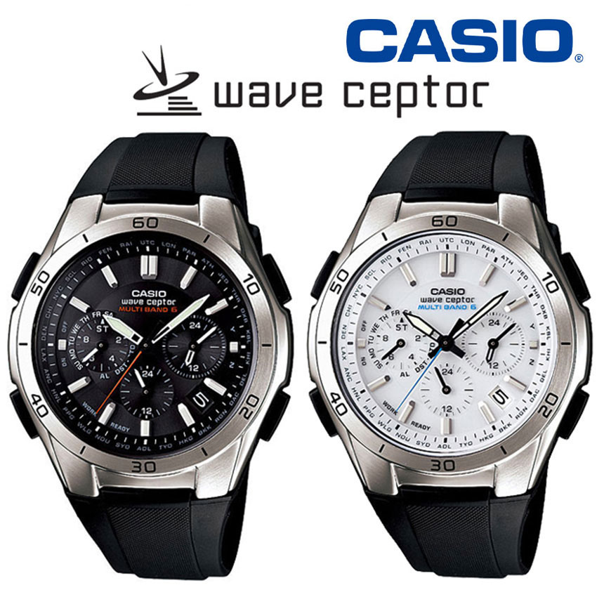 【無料ラッピング対応 送料無料】腕時計 casio wave ceptor カシオ メンズ【国内正規品】電波時計 ソーラー ソーラー電波腕時計 電波 電波腕時計...
