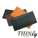 【無料ラッピング対応送料無料&ポイント10倍】 THINly スィンリー 長財布 (束入) SL-B-T01 財布 メンズ 新生活 薄い財布 薄型 コンパクト ...