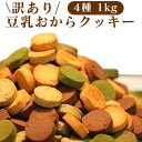 豆乳おからクッキー おからクッキー 1kg 味4種類 訳あり