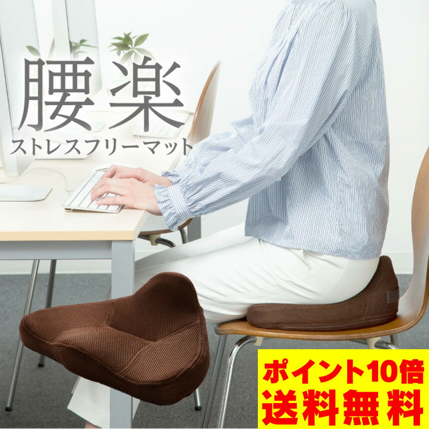 【ポイント10倍＆送料無料】馬具マットエアー 椅子用 馬具座椅子 馬具マット 腰痛 腰楽マット 座イス 馬具クッション ドリーム プロイデア 骨盤座布団 ざぶとん 在宅 骨盤補整 骨盤矯正 整体 馬具マットAIR 誕生日 入学祝い チョコ以外 ギフト