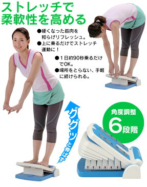 【★500円OFFクーポン対象】アクティブストレッチボード ストレッチ 健康 ダイエット 運動 筋肉 前屈 踏み台 マッサージ アキレス腱 ほぐし 柔軟運動 筋トレ ふくらはぎ 足 ストレス解消グッズ