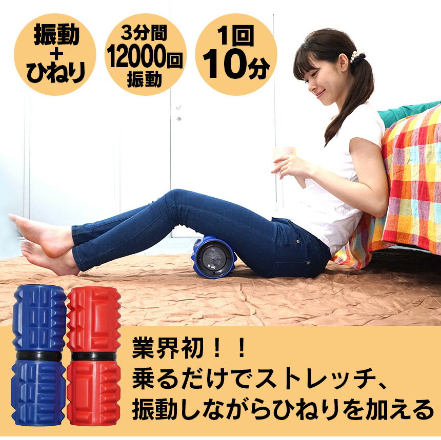 【送料無料】LIFE FITツイストロール[Fit009] LIFE FIT ライフフィット ツイストロール ライフフィットロール テレビ朝日 ロッピング じゅん散歩 ひねり運動 ストレッチロール 最新 ストレッチ器具 筋膜リリース 柔軟運動 ブルブル LIFEFIT tbs キニナルマーケット TBS