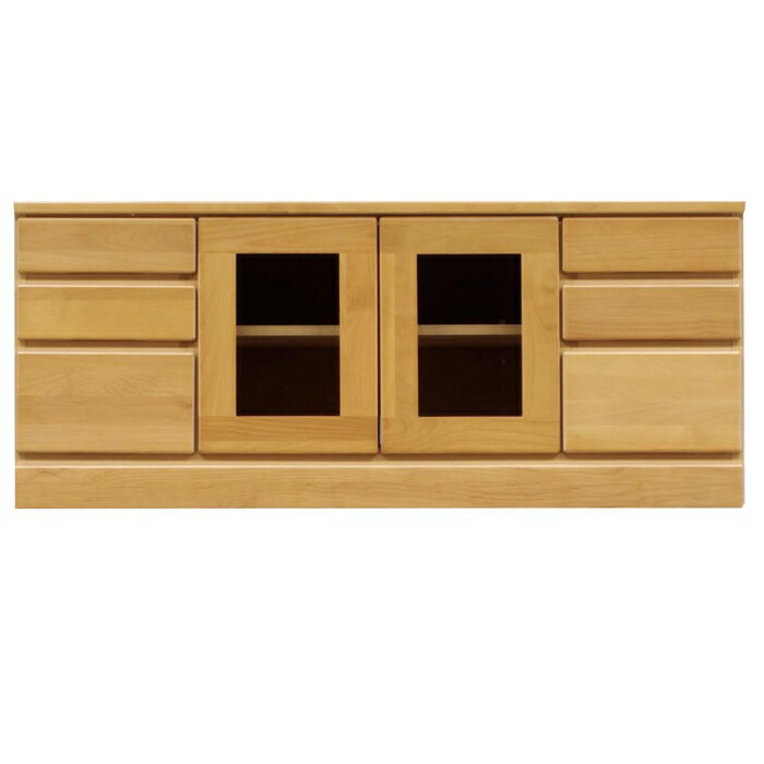 送料無料 PA 幅120cm高さ50cm ローボード 3段チェスト ローボード TV台にも使用できる お部屋に合わせて4色から選べる 日本製 [2]