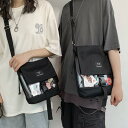 【先着60名:200円Offクーポン】大容量 痛バッグ クリア バッグ 痛バ 痛 バ 推し活 痛ショルダー ショルダーバッグ メンズ レディース 男女兼用 可愛...