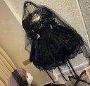人気 黒魔女 広袖 長袖 秋冬秋 2way Lolita系ロリータのドレス ワンピースOPドレス日常写真舞台変装 ロリータ トップス 萌え ゴスロリ 変装トップ...