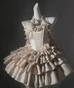 【スーパーSALE半額】 Lolita opワンピースjsk日常写真舞台変装 ロリータ トップス 吊りスカート花嫁洋服ティアードスカートハロウィンハ ロリータファッション変装トップス ゴスロリ 萌え|詳細画像