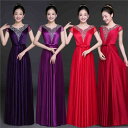 カラオケ 発表会 ドレス イブニングドレス 半袖 ロングドレス ステージドレス 30代 40代 50代 60代 パーティー ミセス 演奏会用ドレス ピアノ 合唱...