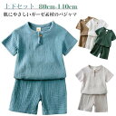 保育園 キッズ 子供 おしゃれ 部屋着 寝巻 上下セット 甚平 綿 ショートパンツ 半袖 コットン 男の子 女の子 パジャマ ルームウェア 子供服 ハーフパンツ...