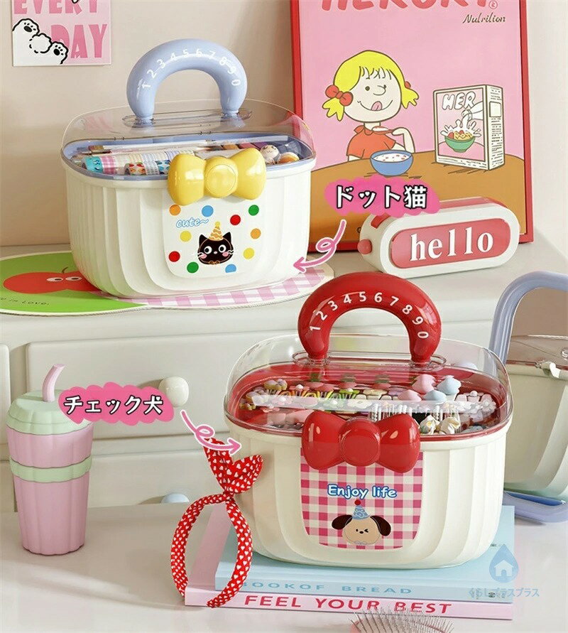 【48H限定100円クーポン】子供 ヘアアクセサリー収納ボックス ジュエリーボックス ...