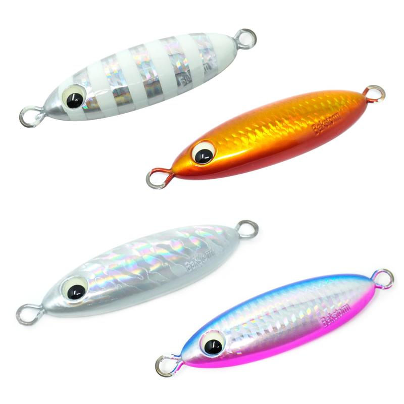 ファットスロースキップジグ Aタイプ メタルジグ 100g 150g 200g 250g 300g ルアー リアルカラー ジグ ..