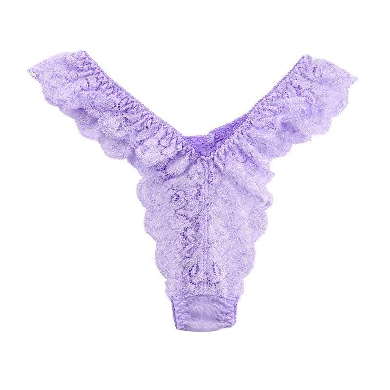 ラ・ポーム ビキニショーツNHK生地 シースルー素材 美しいレース 透け感 Tバックショーツ 2サイズ展開 ラポーム 日本製 322079レディース