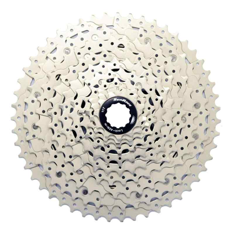 SunRace CSMS3 Wide Ratio Cassette 11-51T, 10 Speed, Silver, XTE2193(4)