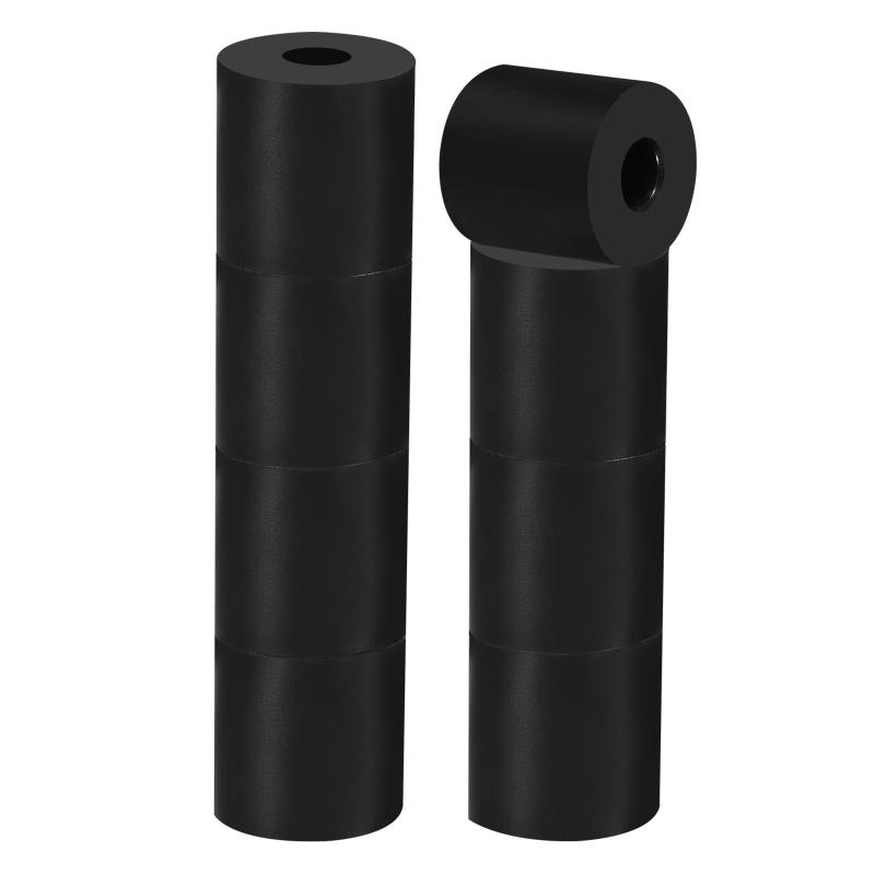 PATIKIL ゴム制振ガスケット ラバースペーサー 防振スペーサーワッシャー 多目的 8個 30mm OD x 10mm I..