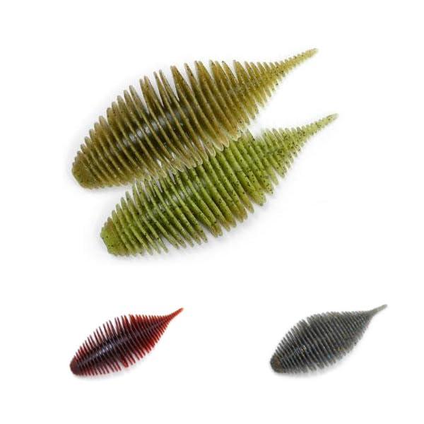 【全8色】ジークラック ベローズギル エラストマー 3.8inch SAFマテリアル GEECRACK