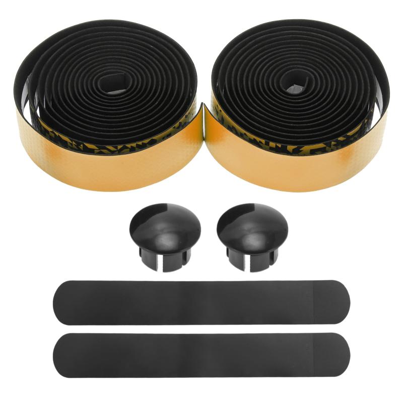 BULLSPANN 1ペア 自転車ハンドルバーテープ ロードバイク用 滑り止め 衝撃吸収ハンドルバーテープ MTB..