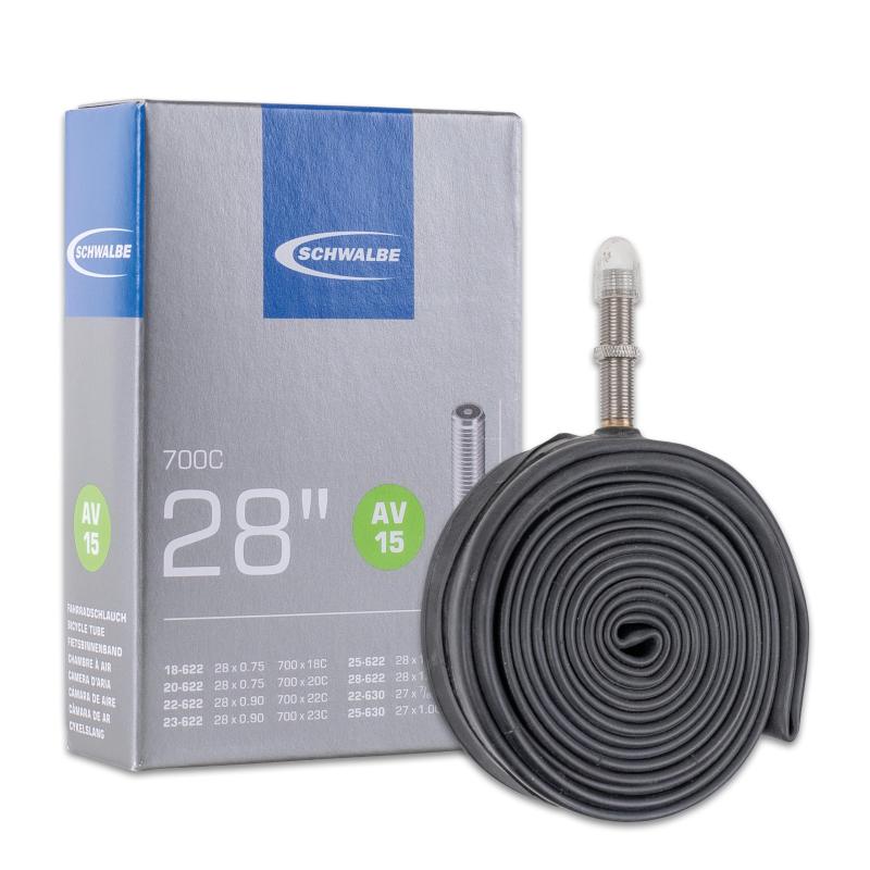 Schwalbe 700 x 18-28c ロードバイクインナーチューブ - Schrader 40mm ロングバルブ