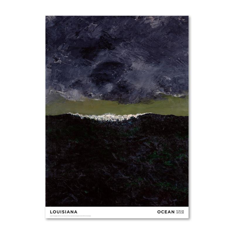 デンマーク ルイジアナ近代美術館 ポスター August Strindberg – The Wave V A1 59.4×84.1cm