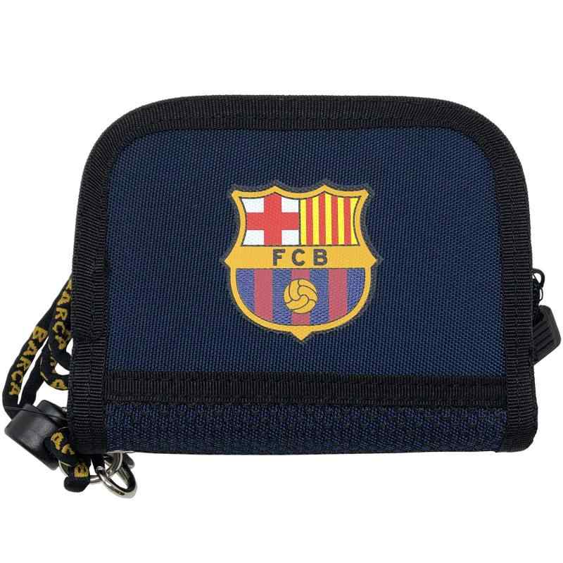 サンアート FCBarcelona(FCバルセロナ) 二つ折り財布 FCB-111A NVY