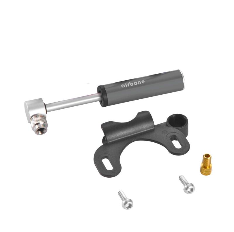 Foglia(フォグリア) スーパーミニポンプ ブラック 米式/仏式バルブ対応 自転車 空気入れ ZT-702 72181