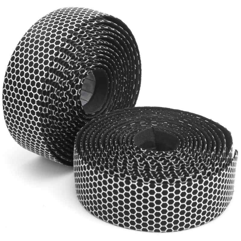 自転車バーテープ 1ペア PU EVA ロードバイクハンドルバーテープ サイクリングハンドルラップ ノンスリップバイクハンドルバーテープ 快適な自転車バーラップ 衝撃吸収 ロードバイク自転車