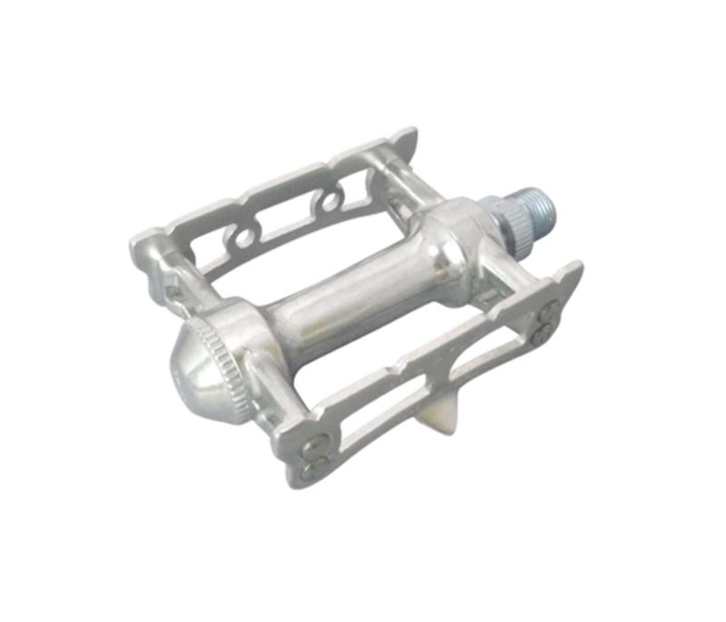 MKS(三ヶ島製作所) SYLVAN TRACK 細口（BC 1/2）シルバー（踏面横幅（W）80mm×踏面前後幅（L）61mm）