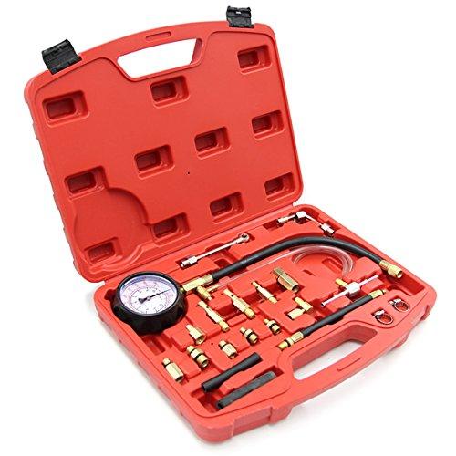 ガソリン燃圧計セット 燃圧測定 国産・欧州車対応 燃圧計セット ケース付【AT037】(2)