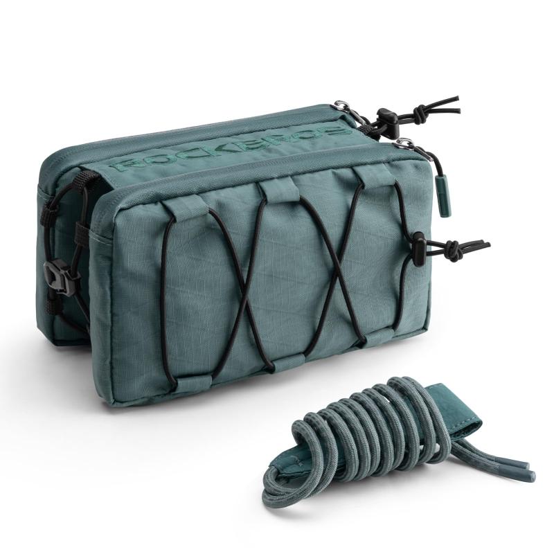 ROCKBROS(ロックブロス) トップチューブバッグ ロードバイク 自転車 簡単装着 スリム 便利 フレームバ..