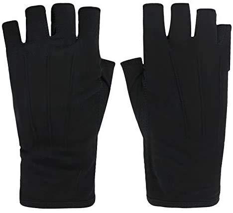 [FakeFace] メンズグローブ 夏用 指切りグローブ バイク 自転車 半指 手袋 男性用 uvカット 紫外線対策 コットン 春夏秋 グローブ ハーフフィンガー スマホ対応 メッシュ 車 サイクリング 運転