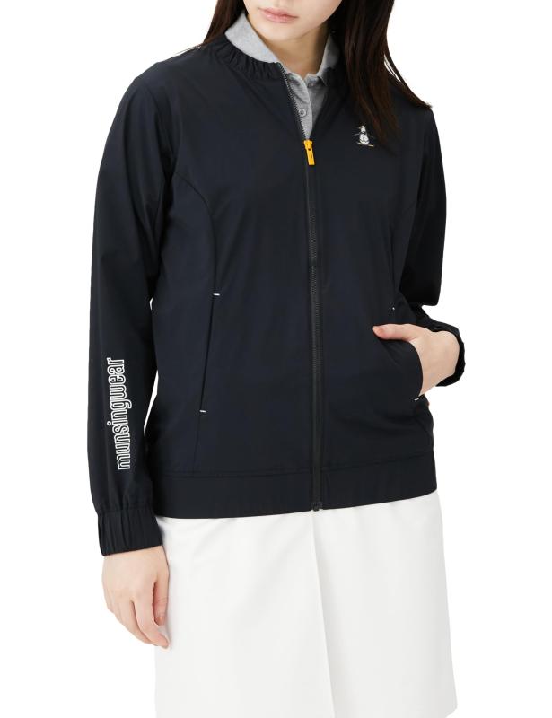 [マンシングウェア] ブルゾン 【ENVOY】 はっ水 クルーネック ストレッチ フルジップ 羽織 ゴルフ MEWXJK01 レディース